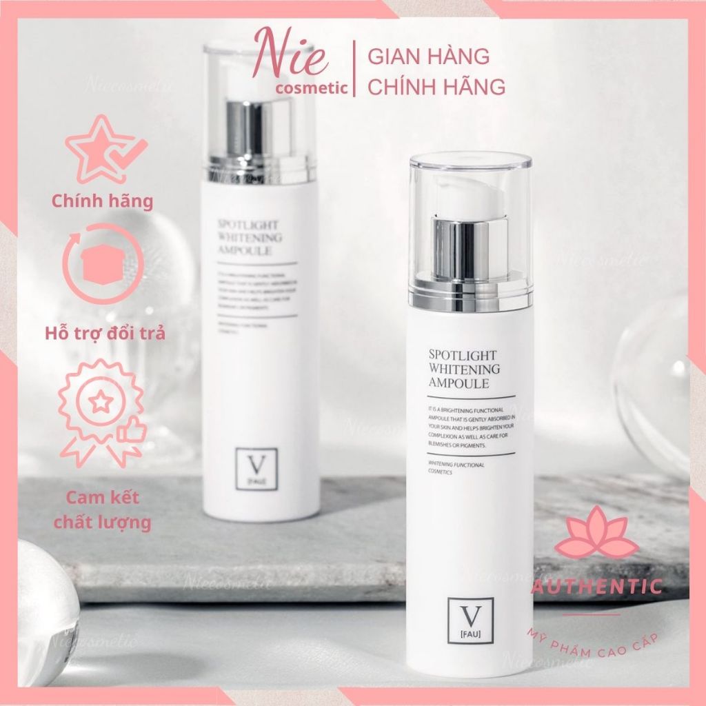 Công ty] Tinh Chất Dưỡng Trắng Da FAU Spotlight Whitening Ampoule 