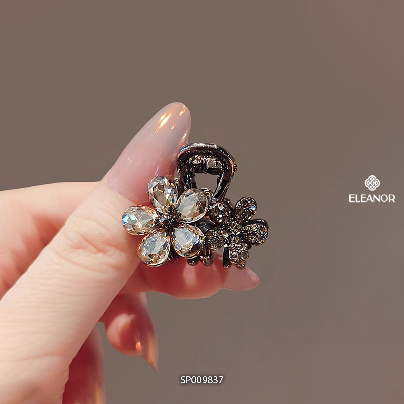 Kẹp tóc nữ Eleanor Accessories đa dạng kiểu dáng thiết kế đính đá kẹp tóc mái phụ kiện tóc 9370