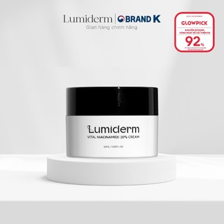 Kem Dưỡng Hỗ Trợ Làm Trắng Da Lumiderm Vital Niacinamide 20% Cream Hũ 50ml