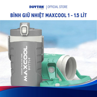 Bình giữ nhiệt MaxCool 1.5lít DUY TÂN nhựa PP, bình đá mini giữ lạnh đến 12 giờ, có quai xách