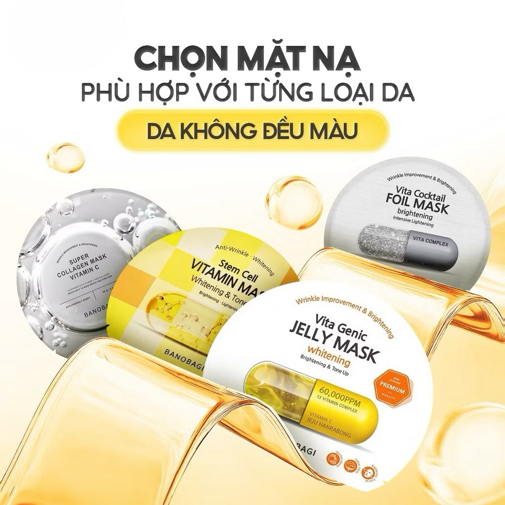 Mặt Nạ Dưỡng Da Banobagi Stem Cell Vitamin Mask ( 30ml )