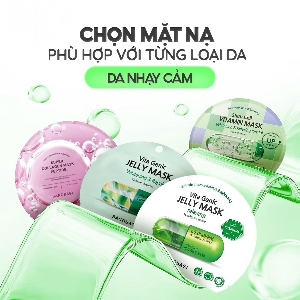 Mặt Nạ Dưỡng Da Banobagi Stem Cell Vitamin Mask ( 30ml )