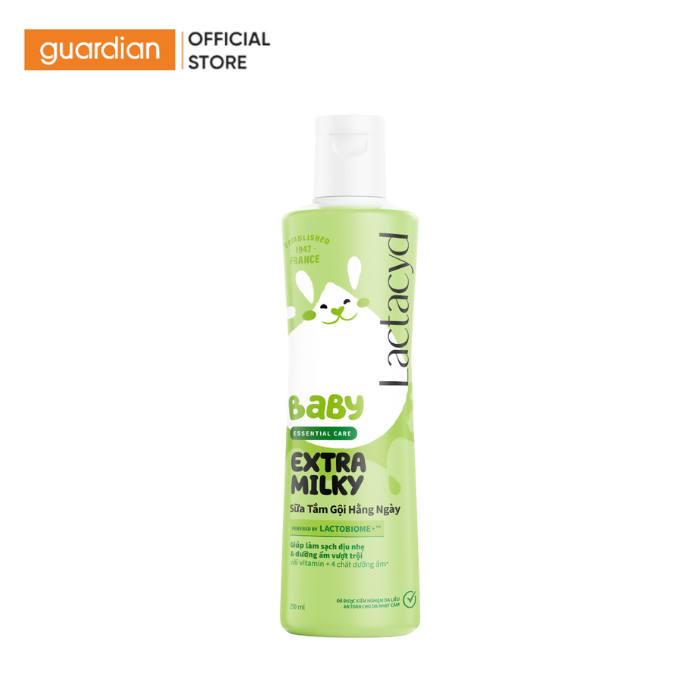 Sữa Tắm Gội Trẻ Em Milky Lactacyd 250Ml