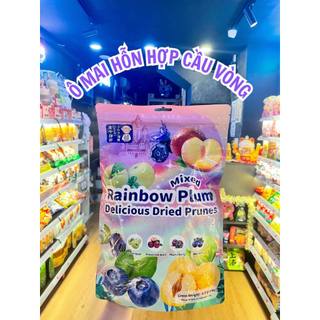 [CHÍNH HÃNG] Kẹo Ô Mai Xí Muội Cầu Vồng Umiki - Việt quất/Mận/Đào/Cherry 408g - SHOP DẦU DOKRAK