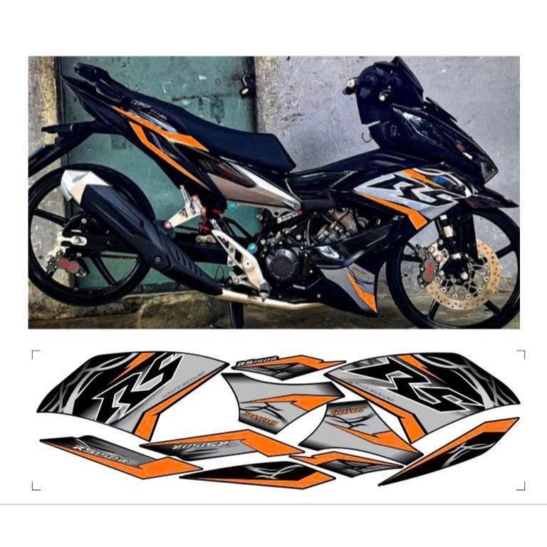Tem rời WINNER X V2 cao cấp mẫu RS chất liệu in 3 lớp chống nước không phai màu.