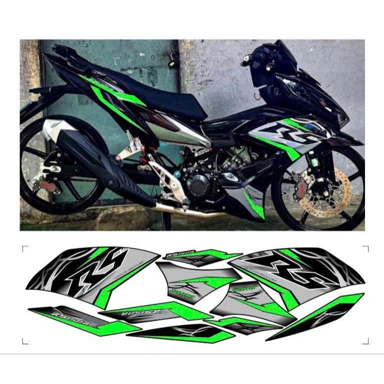 Tem rời WINNER X V2 cao cấp mẫu RS chất liệu in 3 lớp chống nước không phai màu.