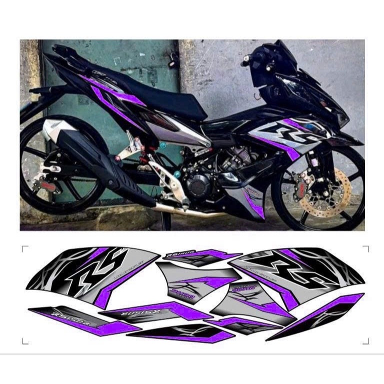 Tem rời WINNER X V2 cao cấp mẫu RS chất liệu in 3 lớp chống nước không phai màu.
