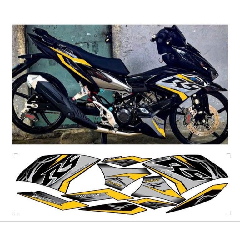 Tem rời WINNER X V2 cao cấp mẫu RS chất liệu in 3 lớp chống nước không phai màu.