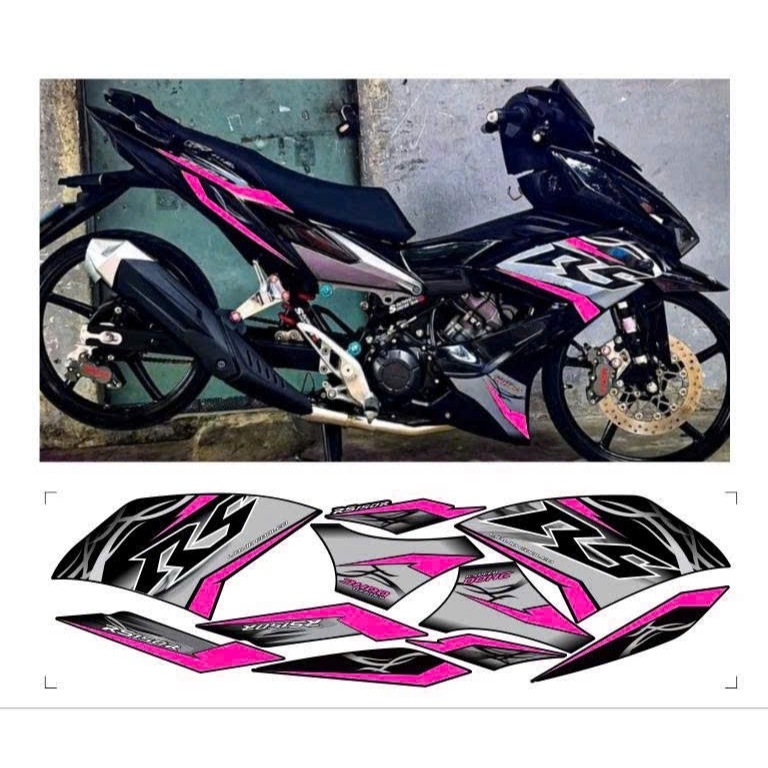 Tem rời WINNER X V2 cao cấp mẫu RS chất liệu in 3 lớp chống nước không phai màu.
