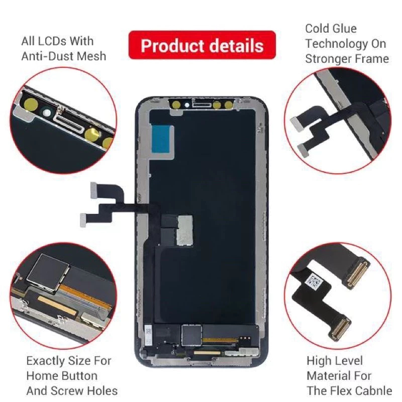 GX OLED LCD Màn hình màn hình cho màn hình thay thế cho X XR XS XSMAX 11PRO 12 Pro Max OLED Phụ kiện | BigBuy360 - bigbuy360.vn