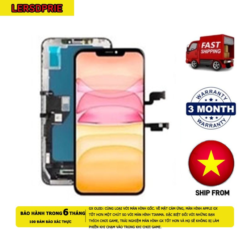 GX OLED LCD Màn hình màn hình cho màn hình thay thế cho X XR XS XSMAX 11PRO 12 Pro Max OLED Phụ kiện