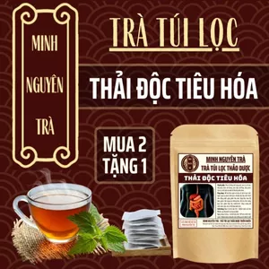 Trà Thải Độc Tiêu Hóa - Minh Nguyên - Sạch Đường Ruột, Giảm Táo Bón, Hỗ Trợ Tiêu Hóa - Túi 50 lọc