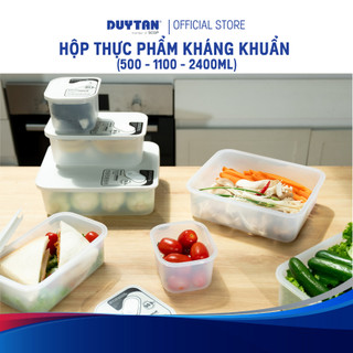 Hộp thực phẩm kháng khuẩn Matsu Lock (500 1100 2400ml), nhựa PP, gioăng silicone cao cấp, không BPA