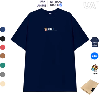 áo thun nữ áo thun nam local brand UTA anime Luffy basic áo thun thời trang oversize nam nữ