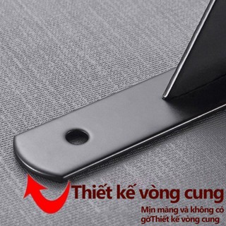 Giá treo chữ L, ke chữ L bằng thép sơn tĩnh điện (Trắng) Và（ Đen）