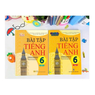 Sách - Combo 2 cuốn Bài Tập Tiếng Anh 6 Cơ Bản Và Chuyên Sâu - Theo CT Global Success - Ndbooks