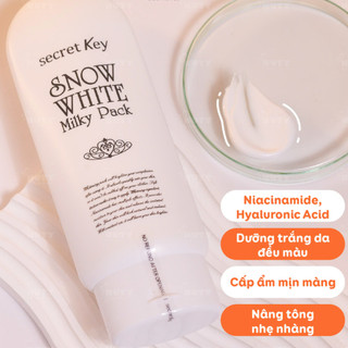Kem Ủ Trắng Secret Key Snow White Milky Pack (200ml)
