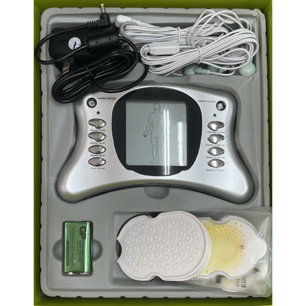 Máy massage Aukewel Doctor 8 miếng dán, máy massage AK 2000V