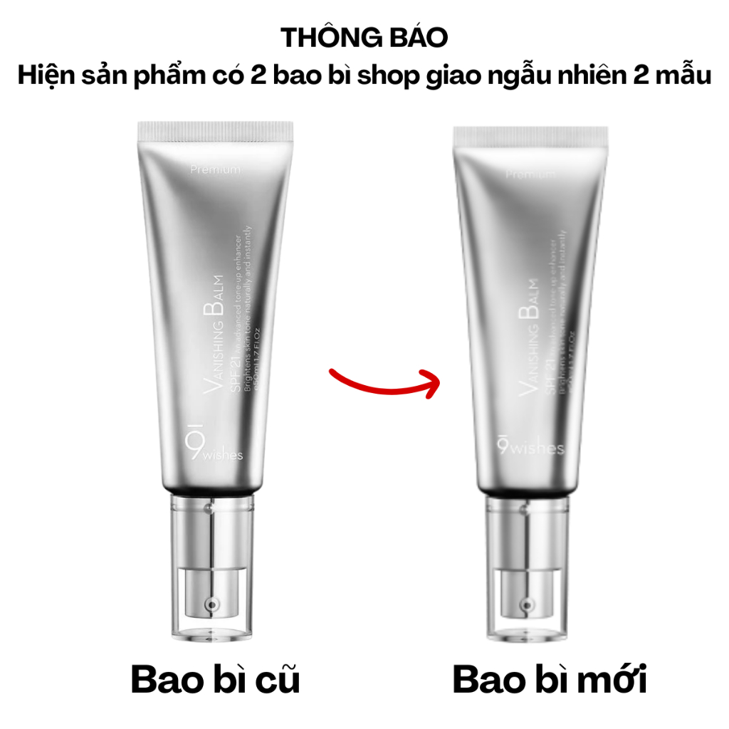 Kem Dưỡng Trắng Nâng Tone Wishes Vanishing Balm Premium SPF21/ Signature SPF 50+ PA++++ 50ml _ Olay