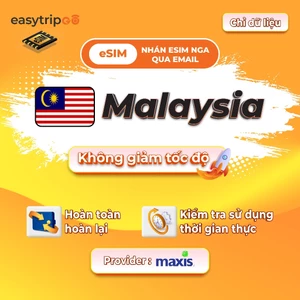 Easytripgo Malaysia esim Truyền dữ liệu không giới hạn | 3-10GB 3-30Ngày | High Speed Travel Data
