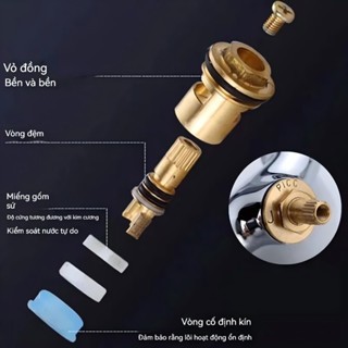 Vòi củ hoa sen tắm lạnh đồng thau xi bóng cao cấp nước mạnh mẻ 2 chế độ nước