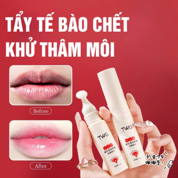 Tẩy Tế Bào Chết Môi Giúp Khử Thâm, Làm Hồng Môi, Mặt nạ Tẩy Môi Sủi Bọt Tuýp 7.5ml