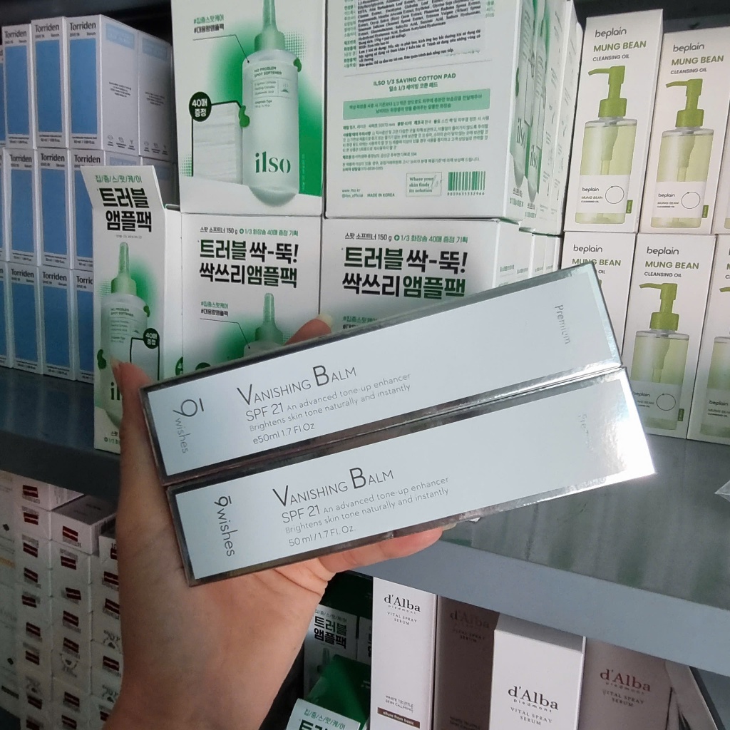 Kem Dưỡng Trắng Nâng Tone Wishes Vanishing Balm Premium SPF21/ Signature SPF 50+ PA++++ 50ml _ Olay