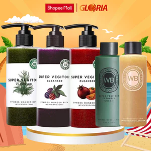 Sữa Rửa Mặt Byvibes Wonder Bath Super Vegitoks Cleanser 300ml chiết xuất rau củ