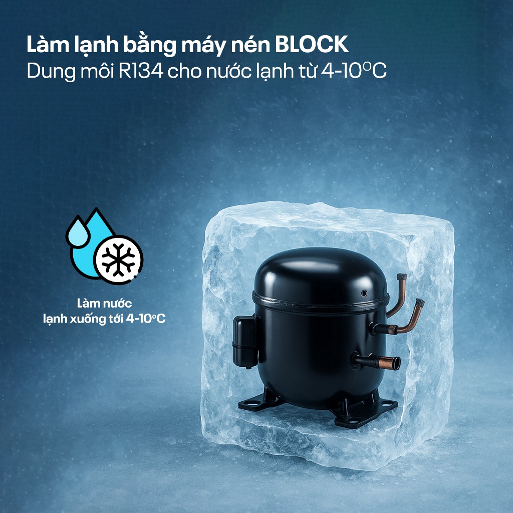 Máy nước nóng lạnh tích hợp bàn pha trà TB2A Nhập Khẩu FUJIHOME, Cây bàn trà đun nước siêu tốc màn hình cảm ứng