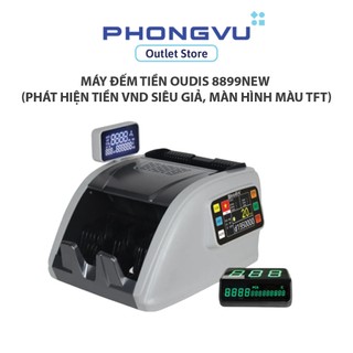 Máy đếm tiền OUDIS 8899New (Phát hiện tiền VND siêu giả, màn hình màu TFT) - Bảo hành 12 tháng