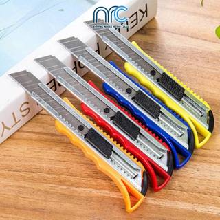 Combo 2 Dao Rọc Giấy, Dao Cắt Giấy Loại Lớn Thay Lưỡi Được, Dao Rọc Giấy, Hộp, Bao Bì Carton