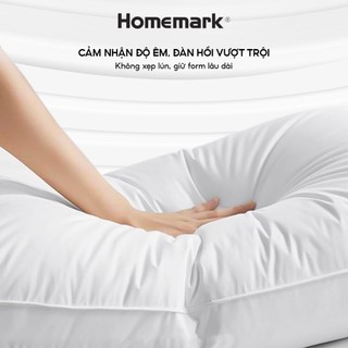 Ruột Gối Lông Vũ Homemark 50x70cm - Gối Nằm Microfiber Cao Cấp Êm Ái Như Khách Sạn 5 Sao CL01