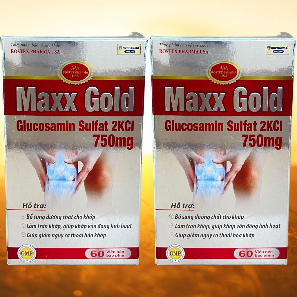 Combo 2 Hộp Maxx Gold Nâu - Rostex - Hải Dương - Vitamin Thanh Lọc