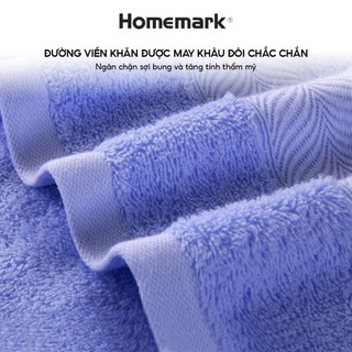 Khăn Tắm, Khăn Mặt Cotton Nguyên Chất Homemark Cao Cấp - Siêu Dày, Mềm Mại, Thấm Hút Tốt