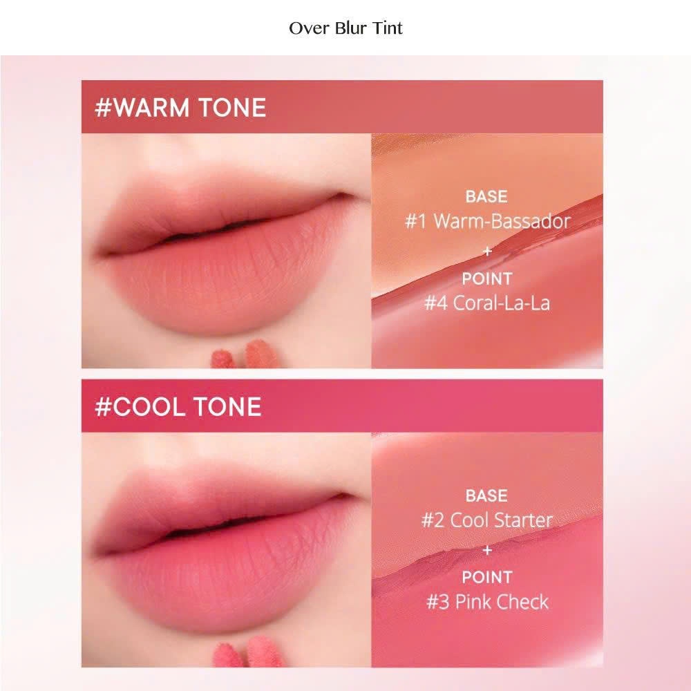 Peripera Son Kem Mịn Lì Over Blur Tint 3.5g | NHÍM HOUSE