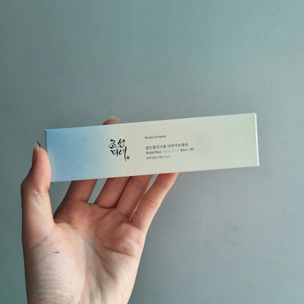 Kem Chống Nắng Beauty of Joseon Relief iiSun: Rice + Probiotics/Fresh Finish Rice + B5 SPF50+ PA++++ 50ml