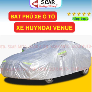 Bạt Phủ Ô Tô Huyndai Venue 2024-2025 3 Lớp Chống Xước, Chống Nắng, Chống Mưa Siêu Bền Bảo Vệ Xe Tuyệt Đối - Size YM