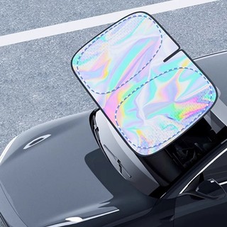 SEAMETAL Car Sun Shade Kính chắn gió phía trước Laser Có thể gập lại Bảo vệ chống nắng Tấm che cách nhiệt