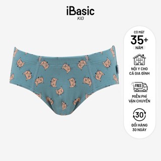 Combo 3 Quần lót bé trai iBasic phom brief tam giác cotton USA kháng khuẩn PANB028