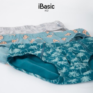 Combo 3 Quần lót bé trai iBasic phom brief tam giác cotton USA kháng khuẩn PANB028