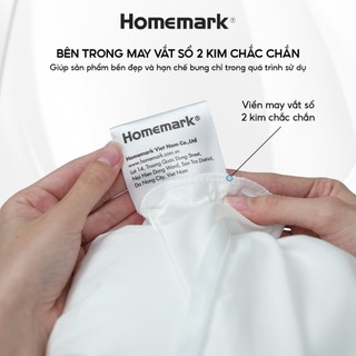 Áo Bảo Vệ Ruột Gối Homemark 50x70cm - Chống Bẩn, Chống Thấm, Khóa Kéo Tiện Lợi