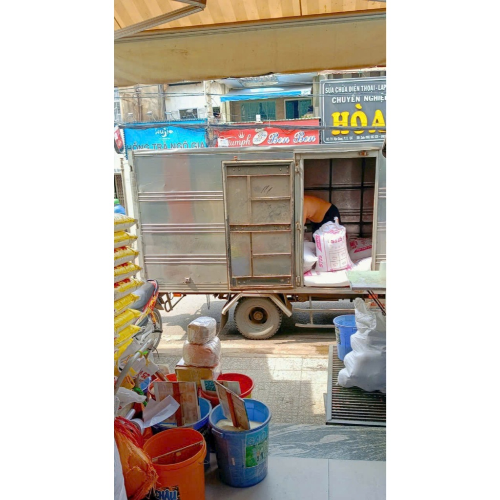 10kg gạo ST25 đúng 100%Đắk Lắk ( shop đóng vào bao Sóc Trăng vì bao bì Đăk Lak ko có ) - dẻo mềm, thơm cơm
