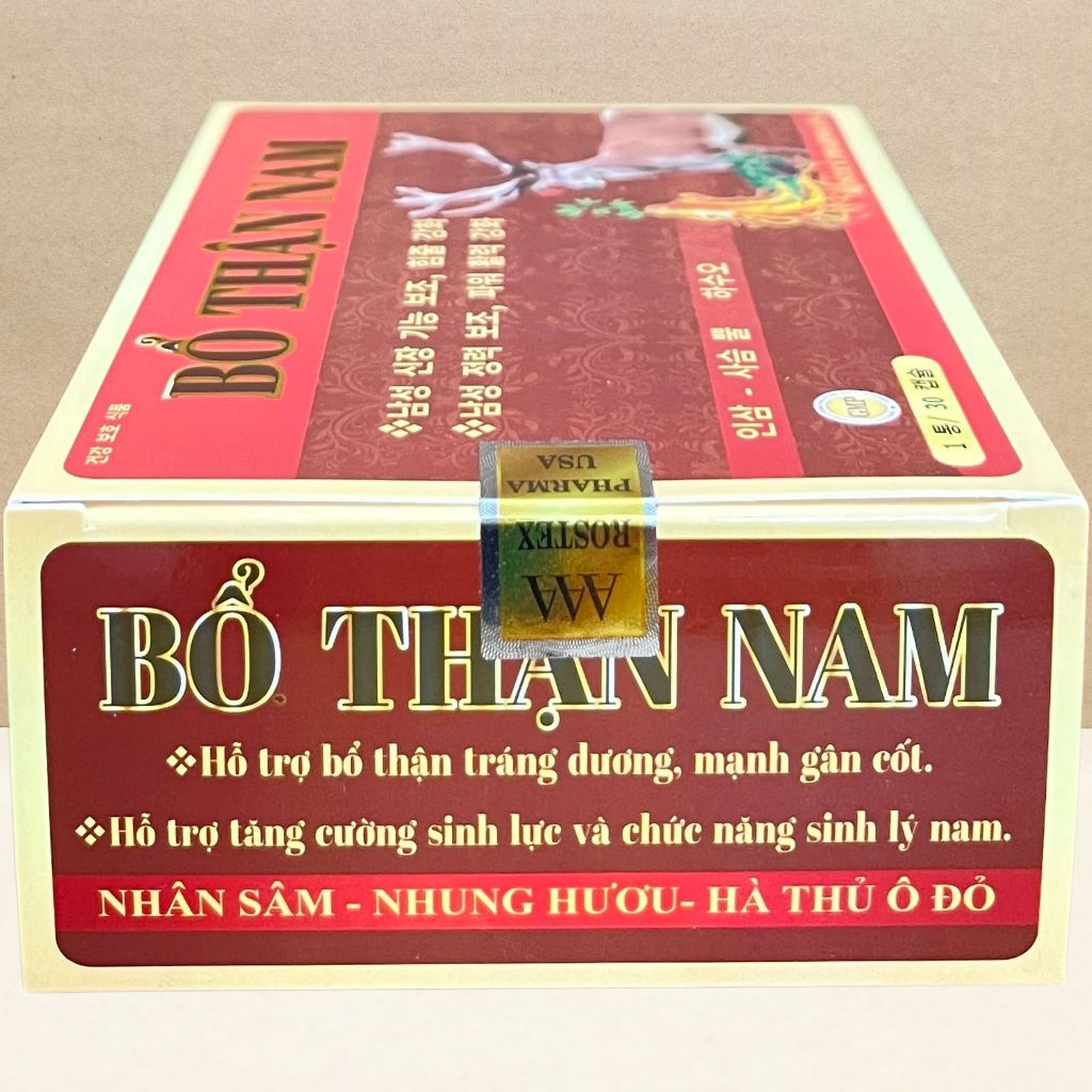 Bổ Thận Nam Vỉ - Rostex - Vinaphar - Vitamin Chữa Lành