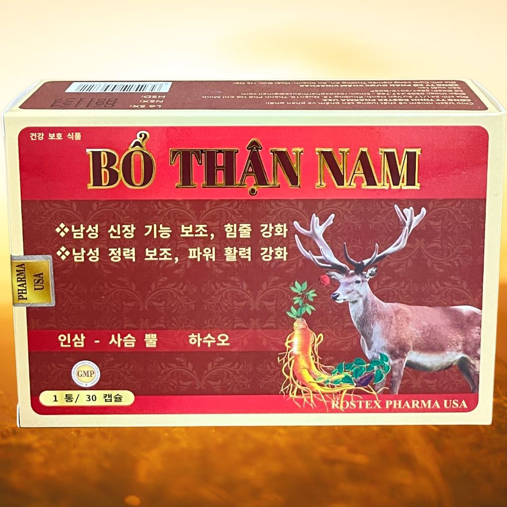 Bổ Thận Nam Vỉ - Rostex - Vinaphar - Vitamin Thanh Lọc