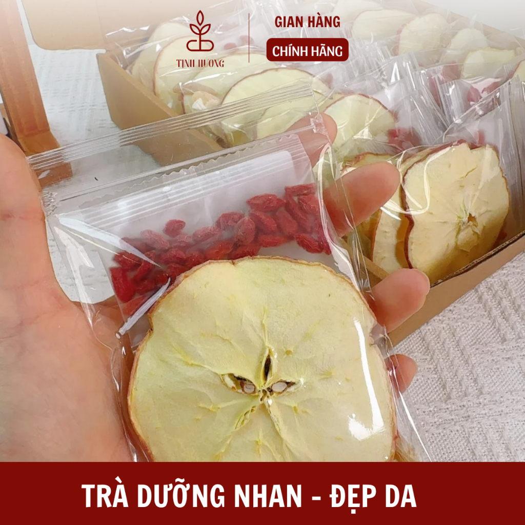 Trà táo hoàng kỳ dưỡng trắng da set 20 gói