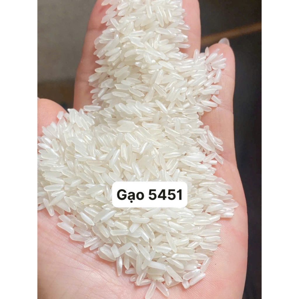 10kg Gạo OM5451 - lúa đồng biển Kiên Giang - dẻo, mềm - giá hợp lí