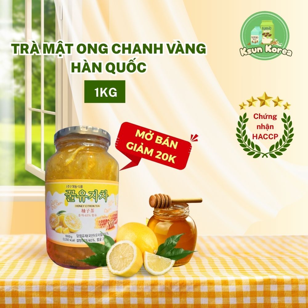 Trà Chanh Mật Ong Thảo Mộc Hỗ Trợ Giải Cảm - Hình Ảnh Thực Tế