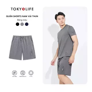 Quần soóc nam cạp chun luồn dây TOKYOLIFE 40000438/C7SHP901P