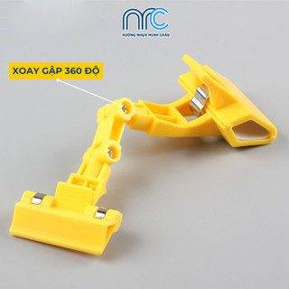 (Combo 2 Cái) Kẹp bảng giá, Kẹp gập 360 độ, Kẹp bảng sale chắc chắn cho cửa hàng siêu thị