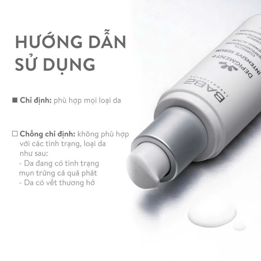 Tinh chất LABORATORIOS BABÉ DEPIGMENT+ Intensive Serum Chai Sáng Da Mờ Thâm 30ml
